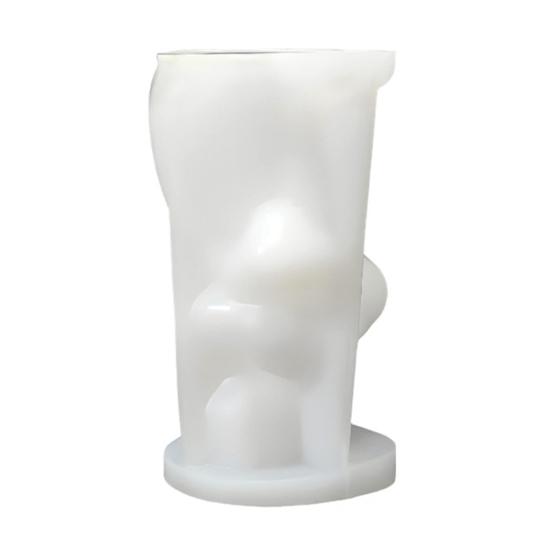 3D Frog Silicone Mold for Candles Soap Resin Plaster Crafts Flexible Casting Mold Reusable DIY Molding Kit Unique Cake Decorations