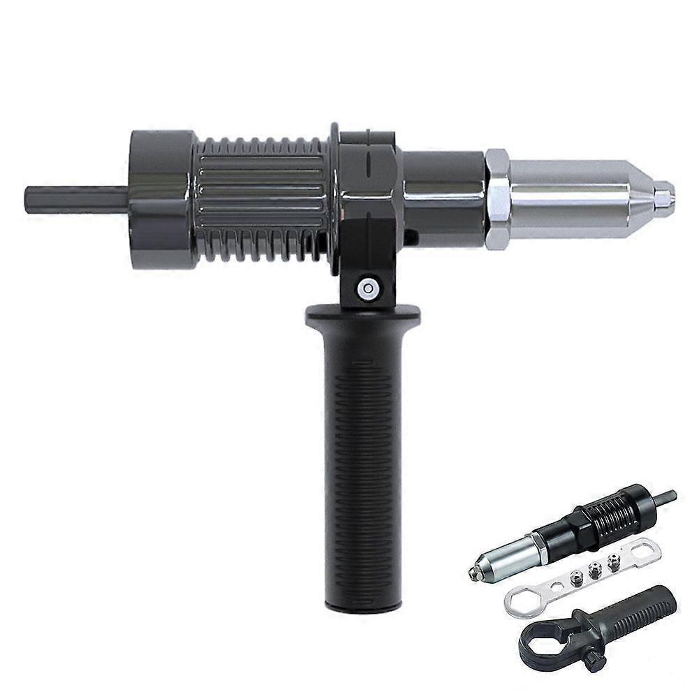 Car Rivet Gun Adapter Riveter Gun Adapter Kit for Cordless Electric Power Drill
