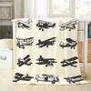 Herren Piloten Geschenk Decke Luftfahrt Kreative Decke Super Weich Bequem Flanell Decke