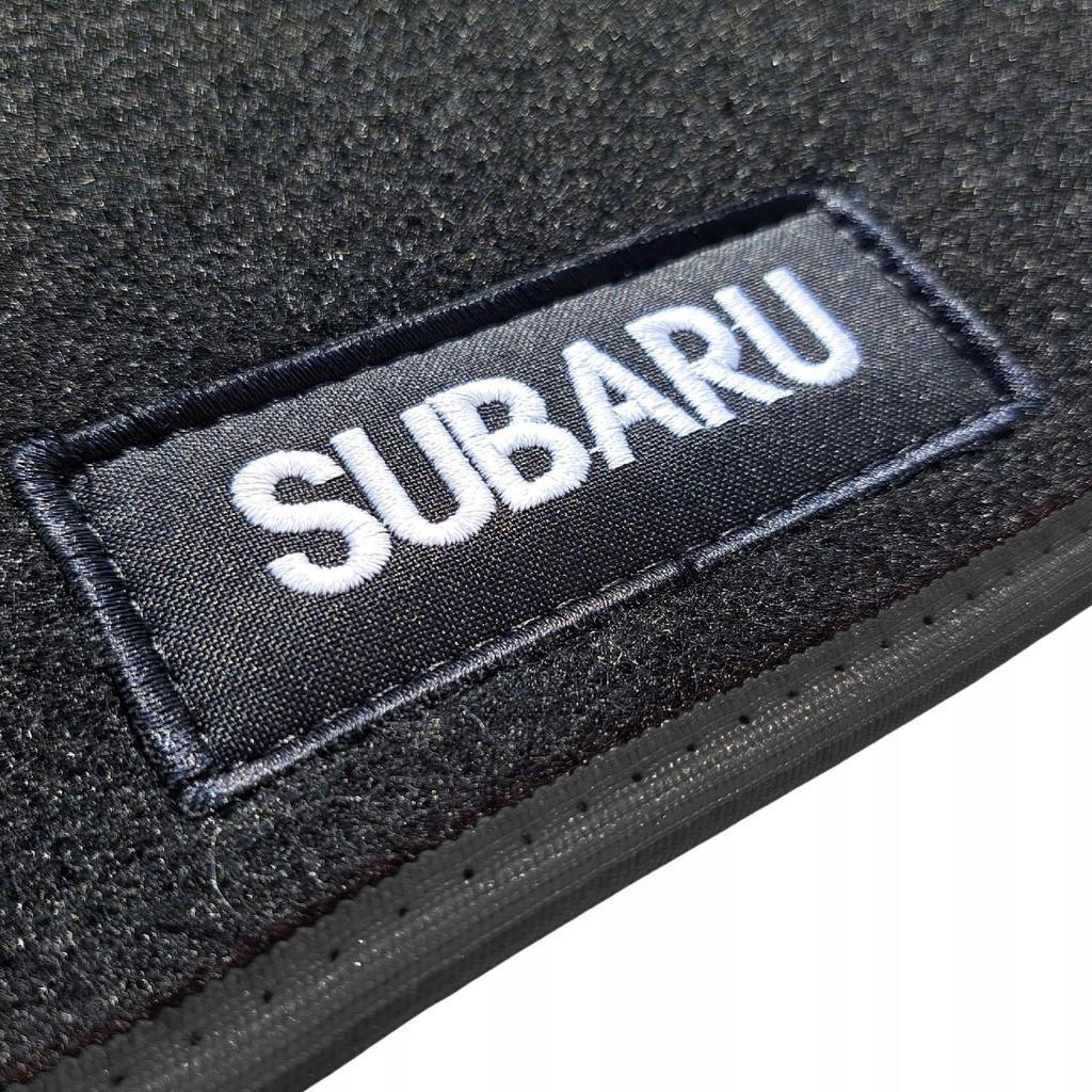 Subaru forester 08-13r. dywaniki welurowe maty do auta wycieraczki haft b