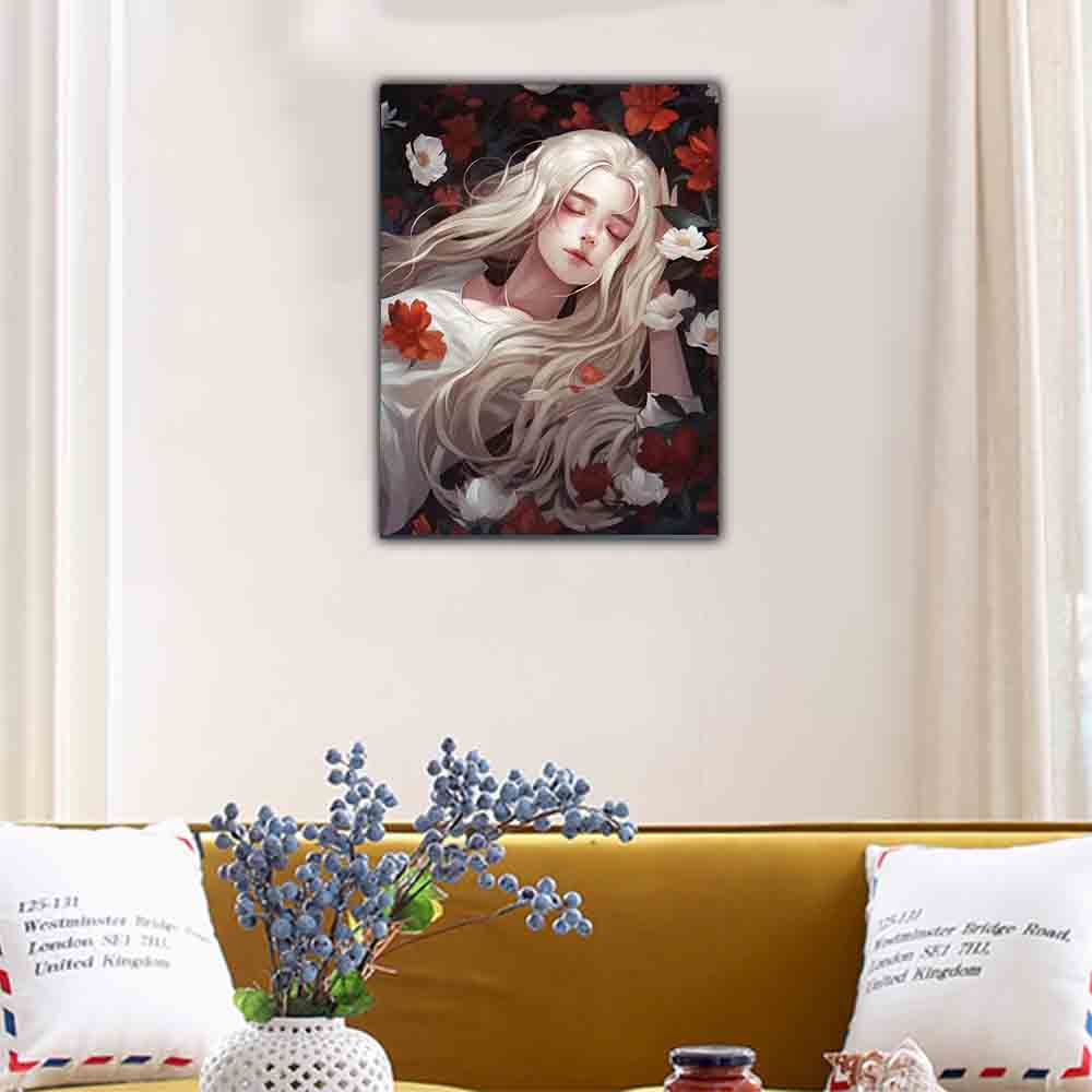 DIY full sirkel diamantmaling korssting 3D kunststil hjemmescene juledekorasjon diamantmaling 5d diamantkunstmaling