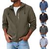 Férfi Divat Szabadidő Kapucnis Kapucni Kültéri Kabát Kabát