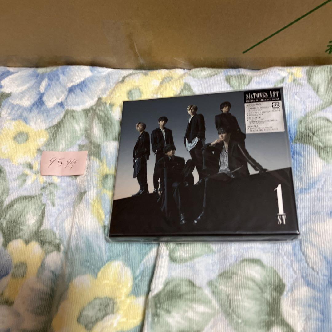 

[USED] SixTONES 1st Album 1ST (Raw Stone Edition) First Press Edition A Rollin