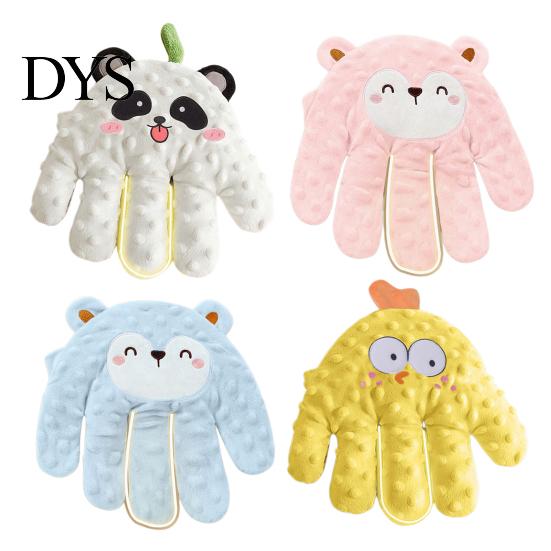 Baby Patting Glove Comforting Palm with Automatic Vibration & Remote Control Mesh Back Mitten Cute Panda Design Device for Babies And Infants