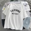Califrnia Costa Oeste Mulher Carta T Camisa Impressa Casual Engraado T Camisa Para Senhora Unisexinas Topo T Hipster Tumblr Ins Navio Da Gota