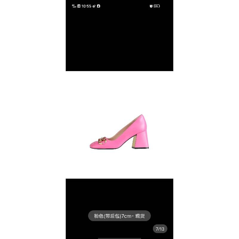 Baotou sandals women's new summer black thick heel high heels Mary Jane square head buckle single shoes