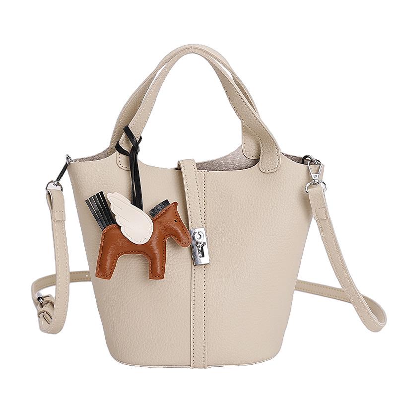 2025 Trendy Korean Niche Women's Crossbody Bucket Handbag for Autumn/Winter