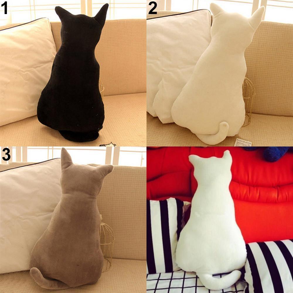Adorable Plush Back Cat Toy Sofa Pillow Cushion Perfect For Cozy Home Decor