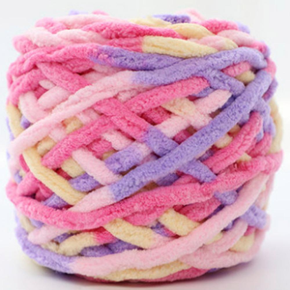 Soft Acrylic Yarn 100g Braided Yarn Handmade Woven Thread