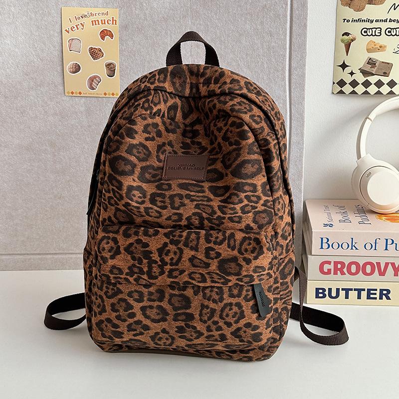 Schoolbag Fashion New High-end Backpack School Bag Women's Autumn and Winter Atmosphere College Trendy Cool College Student Backpack