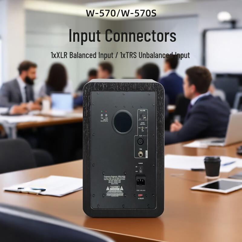 Weishu W-570 5-inch Active Desktop Monitor Speaker (CN Version)