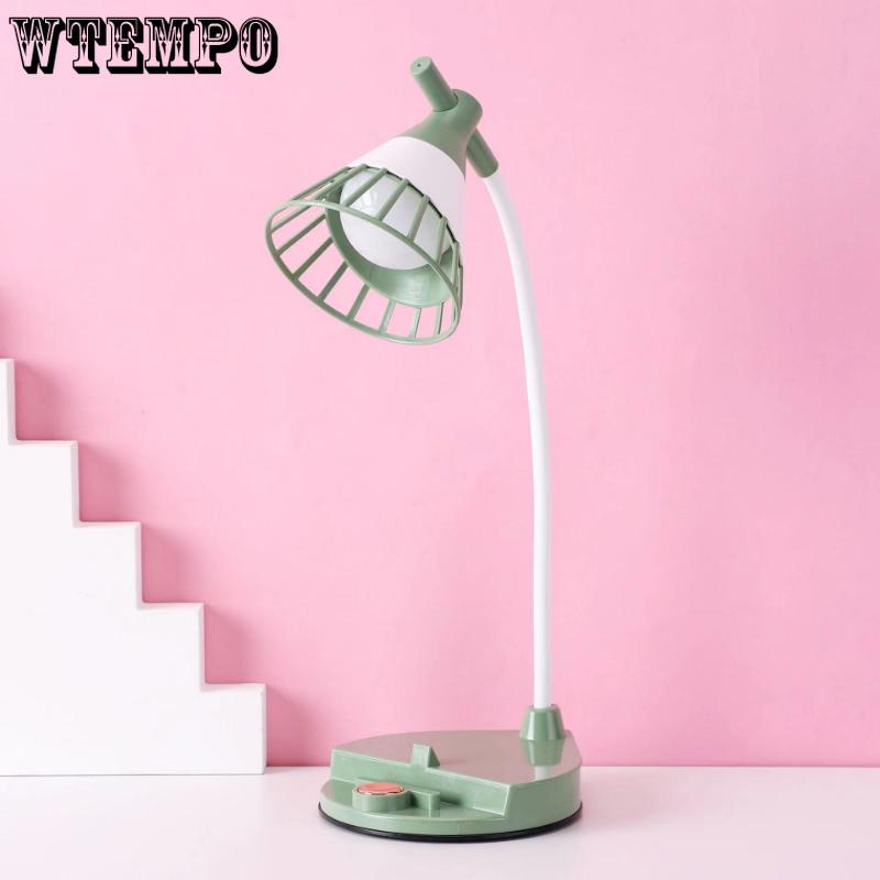 LED rechargeable desk lamp desk lamp student dormitory desk lamp study eye protection lamp