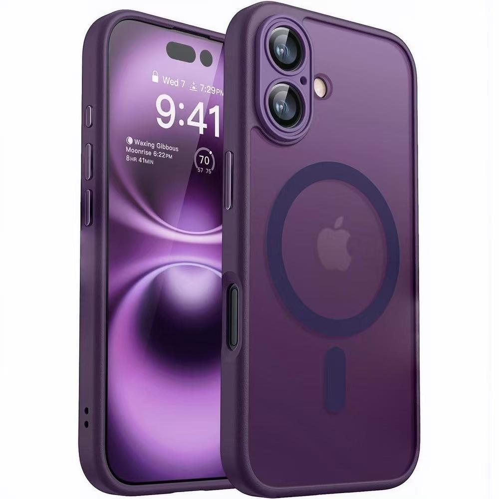 Etui na telefon z osłoną obiektywu dla 17 16 15 14 Plus Pro ProMax Dla MagSafe Odporne na wstrząsy Termiczne Przezroczyste Etui ochronne