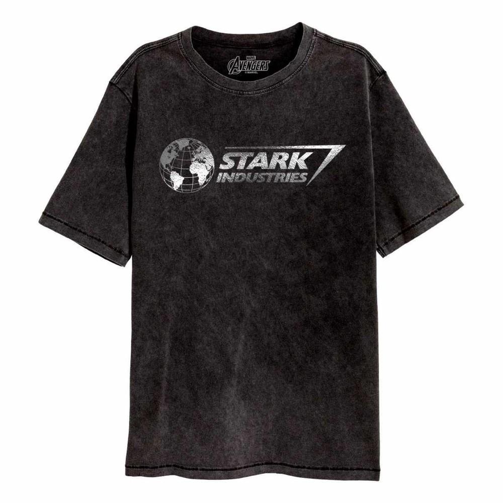 Marvel Comics Avengers Stark Industries Tee T-Shirt Mens Unisex