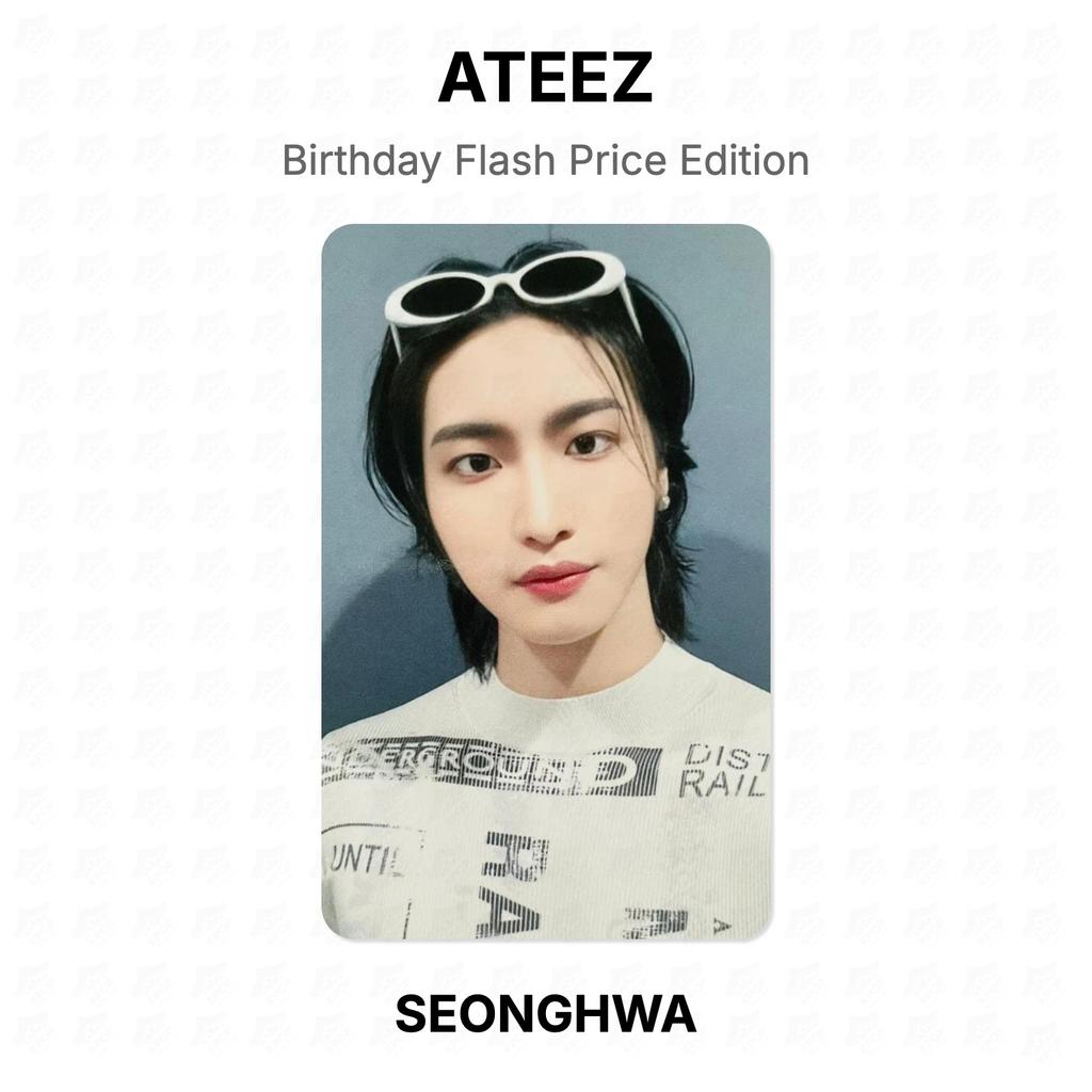 ATEEZ Birthday Flash Price Edition Official Photocard