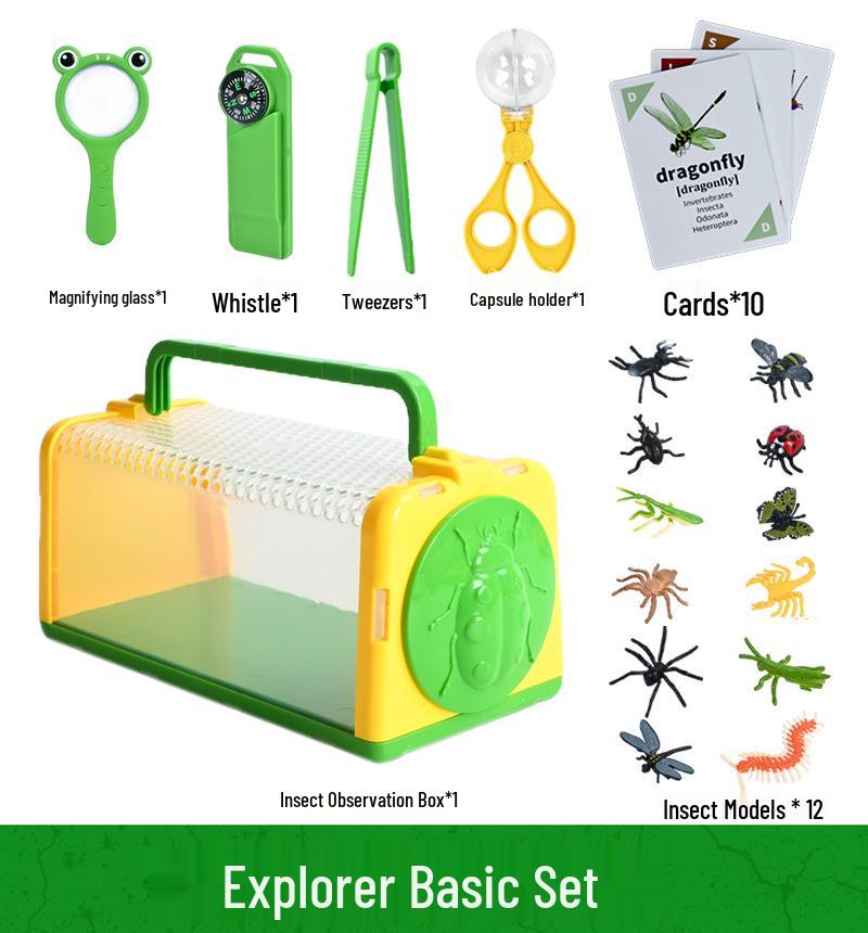 Kids' Outdoor Adventure Bug Observation and Catching Set