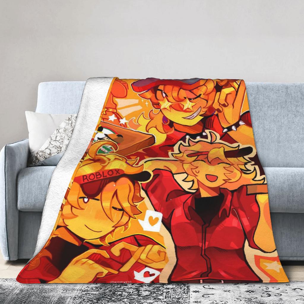 Forsaken Twotime Blanket Quality Soft Warm Throw Blanket Winter Boy Girl Couch Bed Comfortable Bedspread