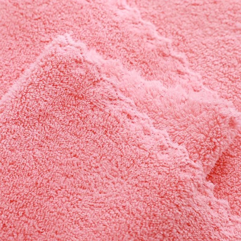 2PC Bath Towels Set Super Soft Highly Absorbent Quick-drying Coral Velvet Bath Towel For Adults Hotel & Spa Use DROPSHIPPING