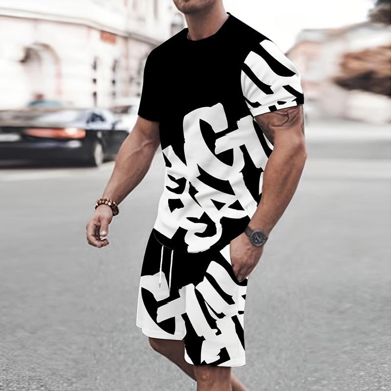 The 2025 Summer New Men's Suit with Striped Casual Fashion