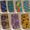 African Wax Pattern Fabric Funda For Honor Magic 6 Pro 5 Lite 10 50 70 90 Honor X8a X9a X8b X9b X7 X8 X9 X6a X7a Case