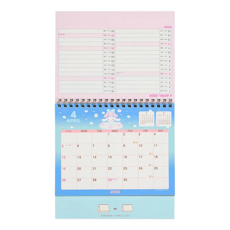Sanrio Cinnamoroll Ring Calendar 2026 Japan NEW Sanrio Characters