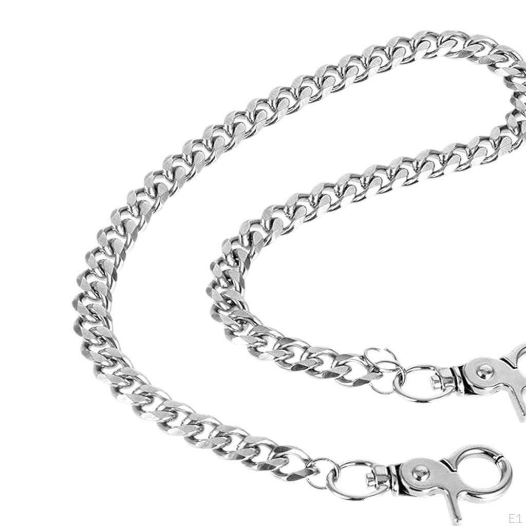 Pants Chain Design 30cm Long Pocket for Travel Bikers Parties Dancers