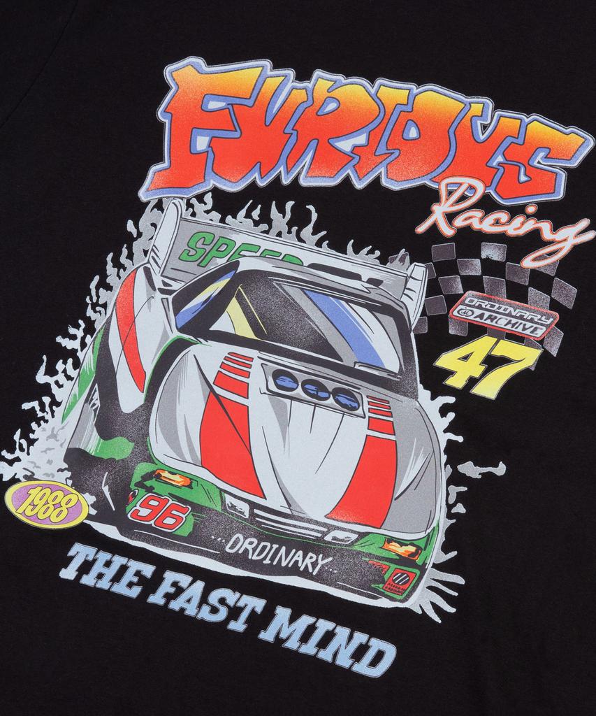 MOO Racing 47 Short Sleeve T-Shirt - Black