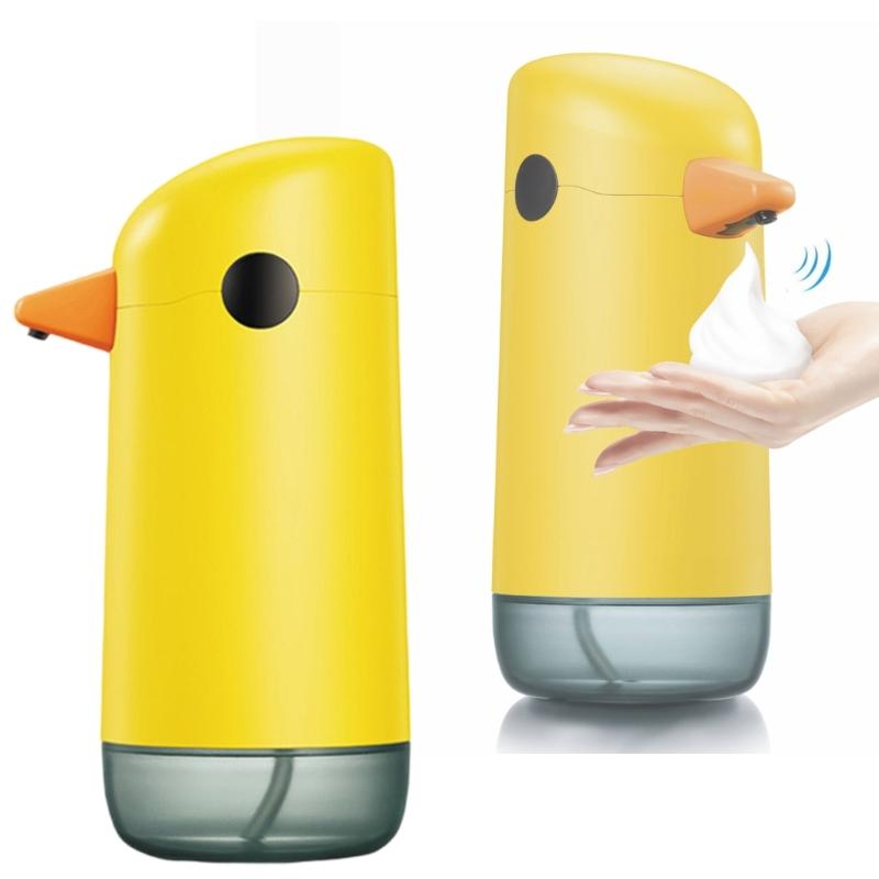 Soap Dispenser Quick Response Sensor Easy Installation Duck Shape Liquid Dispenser for Restaurants and Retail Stores