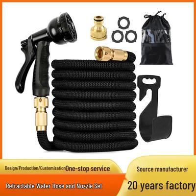 High-Pressure Telescopic Garden & Car Wash Water Hose with Soft Grip
