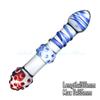 Crystal Glass Dildos Realistic Dildo Penis Glass Beads G-Spot Anal Butt Plug Erotic Sex toys for Woman Couples Adults