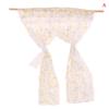 1Pc 1:12 Dollhouse Miniature Daisy Flower Curtain Lace Curtain House Furniture Model Decor Toy Doll House Accessories