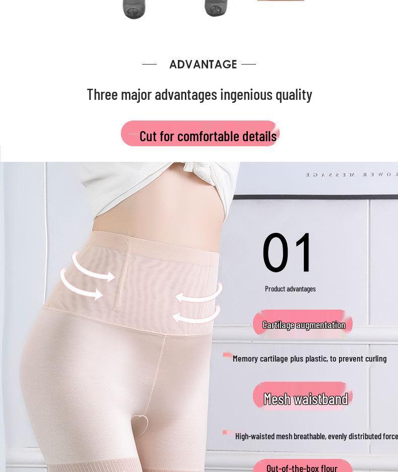 Kadınlar İçin Nefes Alabilen Yüksek Bel Doğum Sonrası Şekillendirici Tayt - Kaymaz Kalça Kaldırıcı Güvenlik Pantolonu