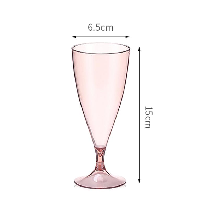 1 Stück Plastik Toasten Champagnerflöten Champagnergläser für Hochzeitsfeier