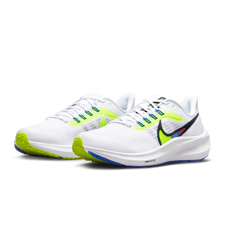 Nike Air Zoom Pegasus 39 'White Volt Racer Blue' PS Women's Sneakers DM4015-100