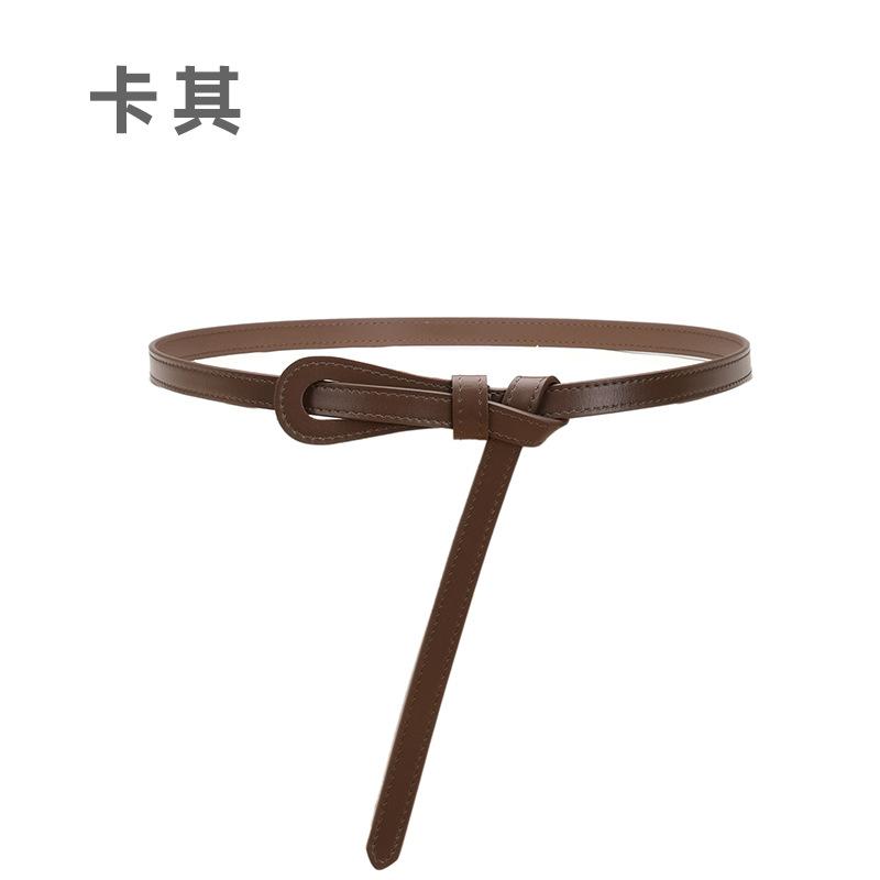 New Style, Women's Genuine Leather, Slim Waistband, Decorative Strap, Waist Seal, Versatile Dress, Vintage Leather, Women's Belt