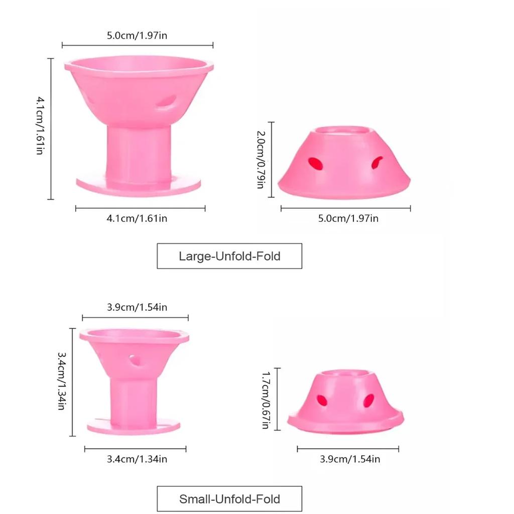 10/20 Stück Magische Silikon Lockenwickler Hitzelos Weiche Gummi Magische Haarpflege Tragbare Lockenwickler Keine Hitze DIY Lockenstyling-Werkzeuge