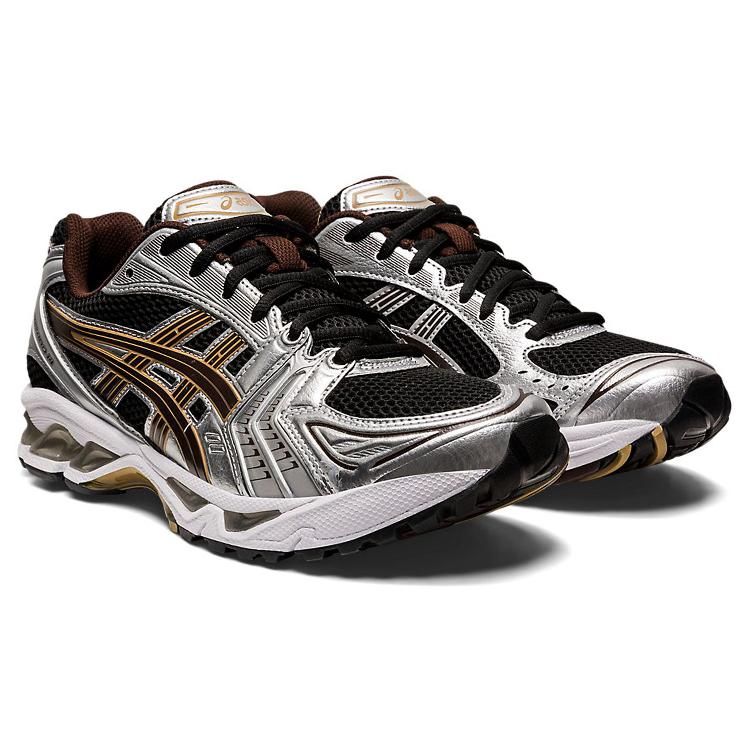 New ASICS Gel Kayano 14 Black Coffee Silver 1201A019-004
