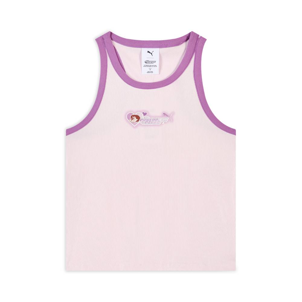Puma X The Powerpuff Girls Ppg Slim Fit Simple Sleeveless Top Women tops 637467-75 XS
