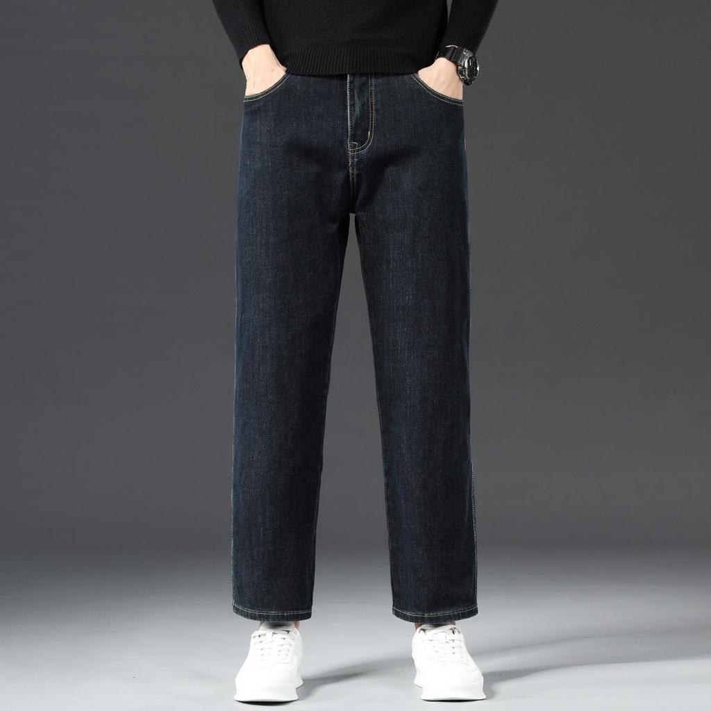 Trendy 2025 Loose Straight Denim Jeans - Comfortable & Versatile for Autumn