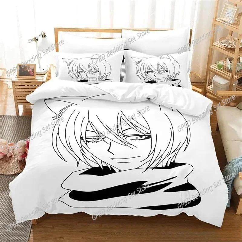 Comforter 3D Print Kamisama Kiss Tomoe Anime Bedding Set Boys Girls Twin Queen King Size Bed Boys Adult