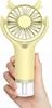 Portable Mini Handheld Mist Small But Adjustable Lightweight Spray Water Perfect for Indoors and Outdoors Fan, Powerful, 3-Level Airflow, USB-C