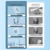 YILI Transparent Strong Adhesive Wall Hooks
