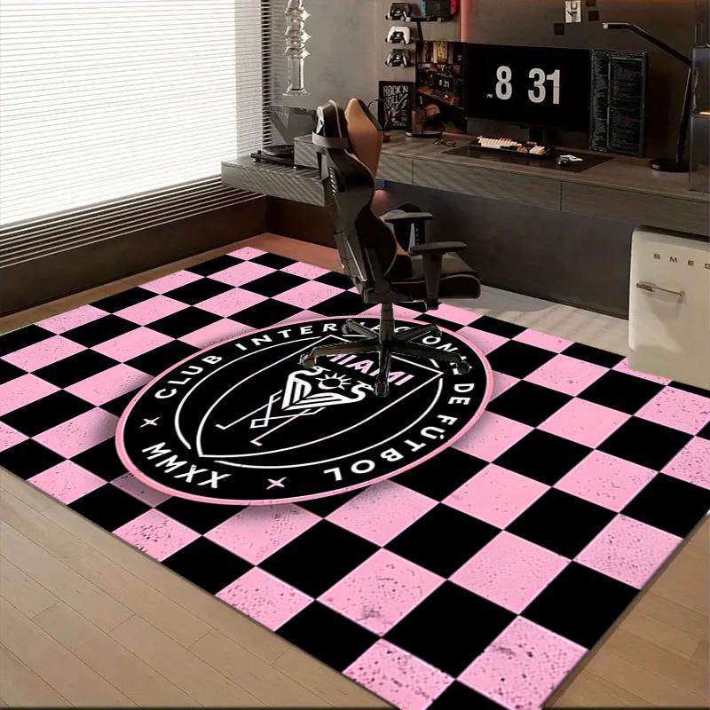 1PC Portugal Flag Design Rug Game Carpet, Floor Mat for Bedroom Living Room Entryway Rug, Home Decor Idea Gift for Christmas birthday