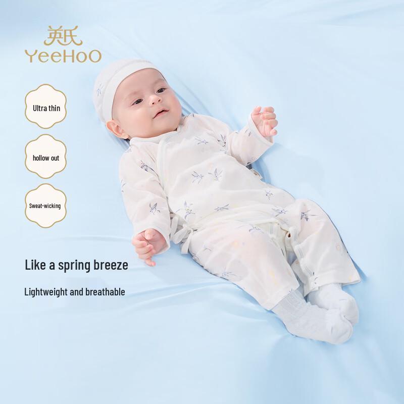 Yeehoo Unisex Baby Long Sleeve Romper 66
