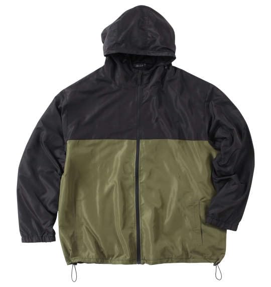 Big M1 Mc.S.P Polyduspo Mesh-Lined Windbreaker, Khaki, 1273-3335-1, Men s Sizes 3L, 4L, 5L, 6L, 7L, and 8L