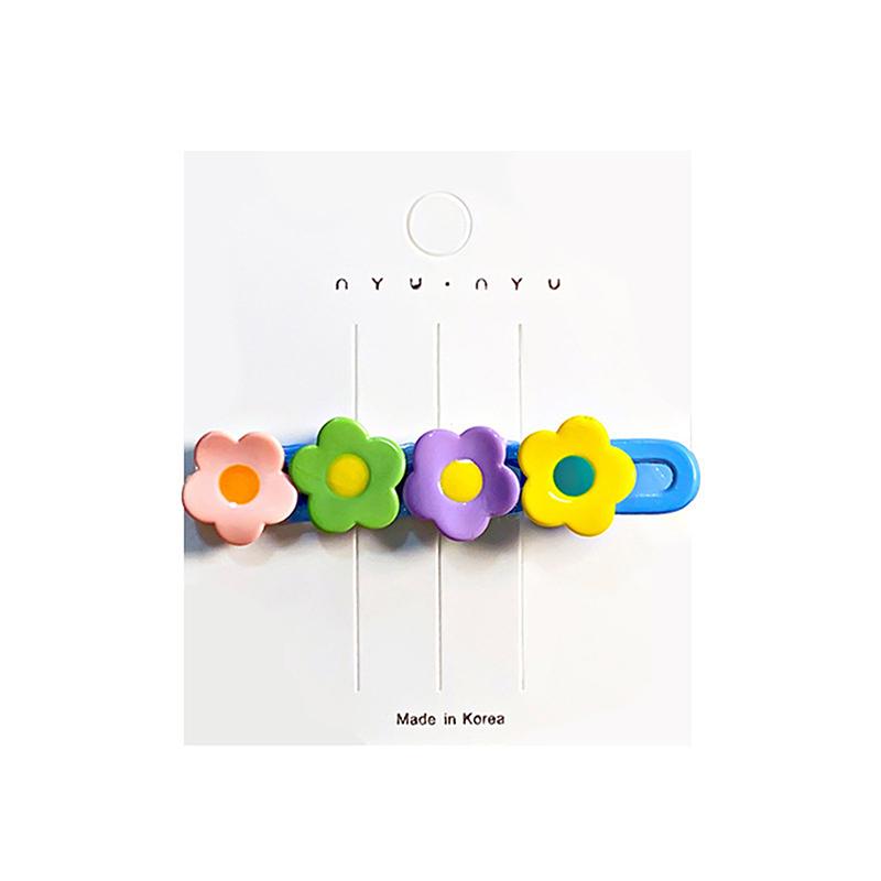 Cute Colorful Flowers Hair Clips For Women Girls  Sweet Floral Barrettes  Exquisite Hair Accessories Gifts