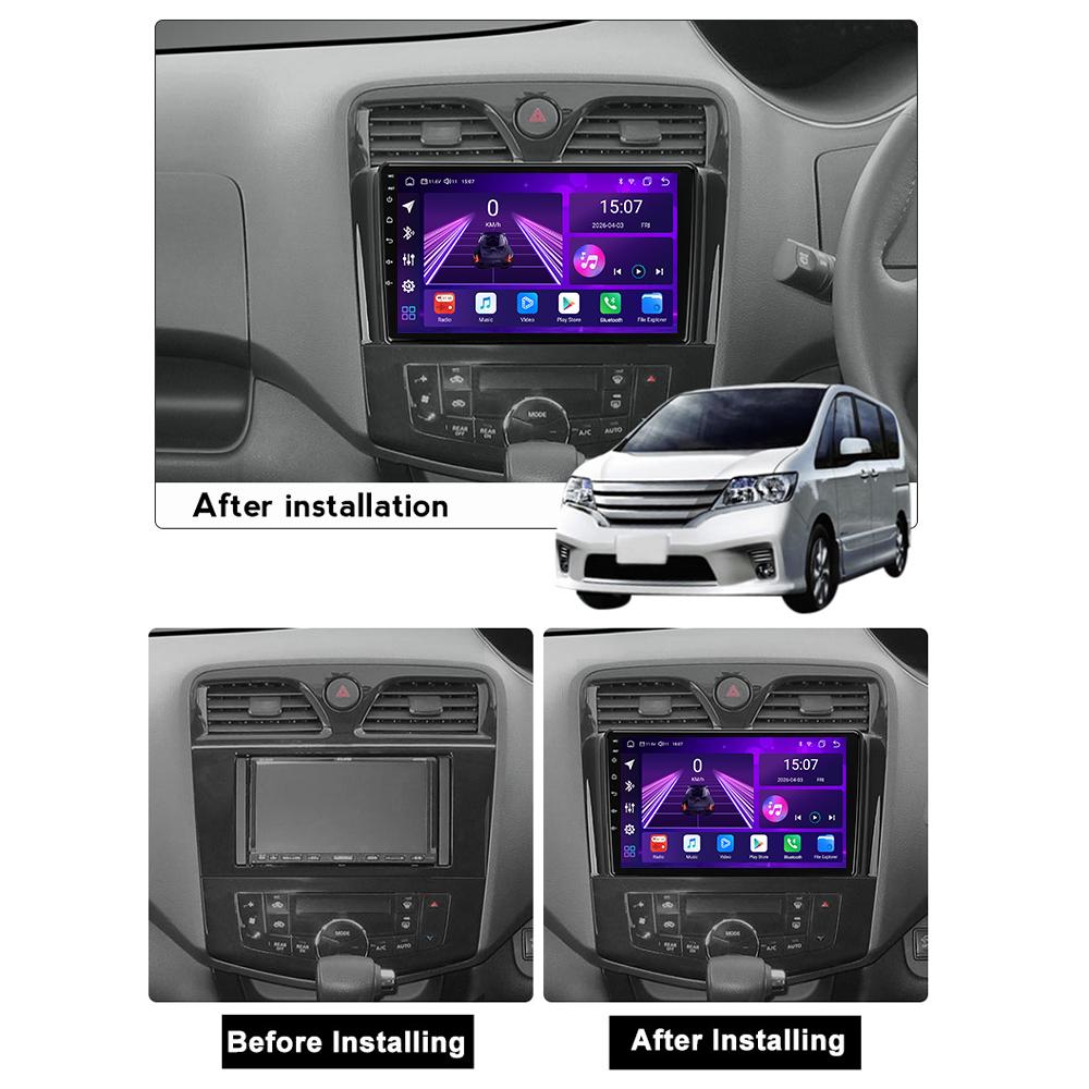 Android Car-Play Car Radio For Nissan Serena 4 C26 2010 - 2016 Multimedia Player Head Unit Stereo GPS Navigation BT WIFI,8 CORE ,2+32GB