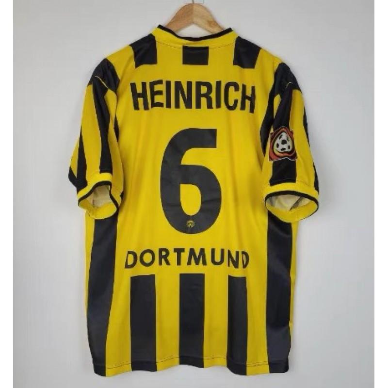 Retro Fußballtrikot Herren Damen Erwachsene Fußballhemd Vintage Dortmund BVB Klassische Trikots Riedle Muller Sammer Haaland
