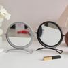 Desktop Makeup Mirror Household Bedroom Vanity Mirrors Dormitory Single-sided Mirror 360° Rotatable Iron Frame Cosmetic Mirrors