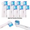 12pcs Electric Toothbrush Head Compatible with Oral B Electric Toothbrush Replacement Brush